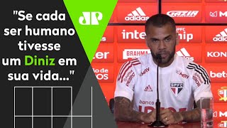 Mandou mal? Daniel Alves se declara a Diniz e é detonado