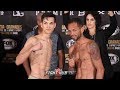 BRANDON FIGUEROA VS. YONFREZ PAREJO - FULL WEIGH IN AND FACE OFF VIDEO
