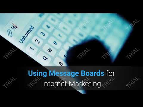 , title : 'Using Message Boards for Internet Marketing'