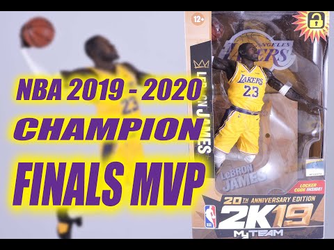 McFarlane Toys LeBRON JAMES UNBOXING (LA LAKERS-NBA Finals MVP- 2019-2020 NBA CHAMPION) #LBJ