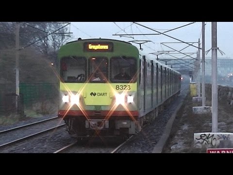 8300 Class Dart Train number 8323 - Blackrock Station, Dublin