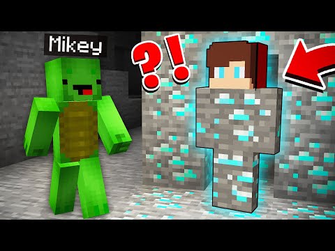 JJ CAUGHT Mikey in HIDE And SEEK in Minecraft