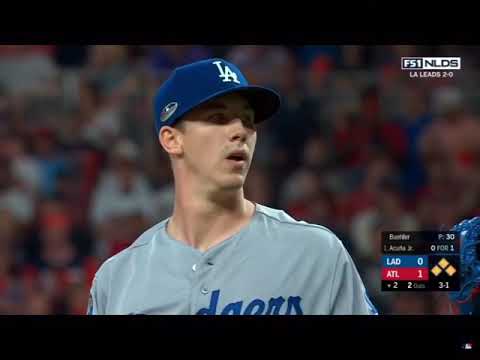 Ronald Acuña grand slam 2018 NLDS Game 3 LA Dodgers@ Atlanta Braves