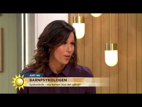 Barnpsykologen om syskonbråk: "Man måste låta alla få säga sin version" - Nyhetsmorgon (TV4)