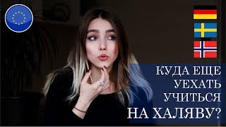 БЕСПЛАТНОЕ ОБРАЗОВАНИЕ В ЕВРОПЕ | куда еще поехать учиться, программы обмена, гранты и ВУЗы