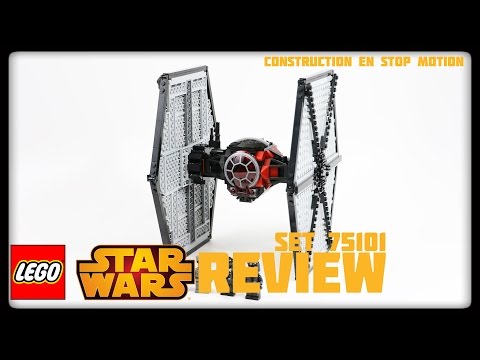 Vidéo LEGO Star Wars 75101 : TIE fighter des Forces Spéciales du Premier Ordre