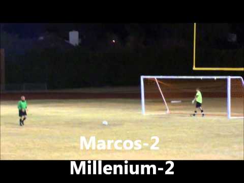 Marcos v Millenium Penalty Kick Shoot Out