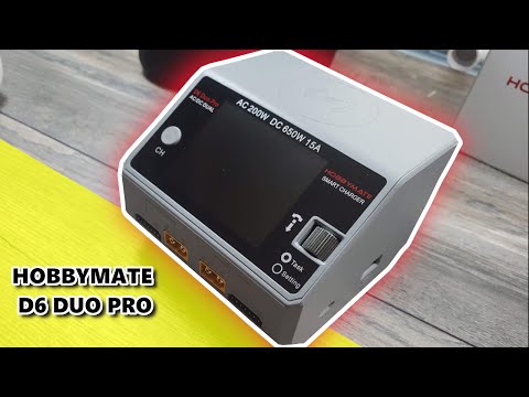 HOBBYMATE D6 Duo Pro Battery Smart Charger | Basic Short Unboxing