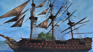 Assassin&#39;s Creed Black Flag HMS Prince VS all Legendary Ships 4K