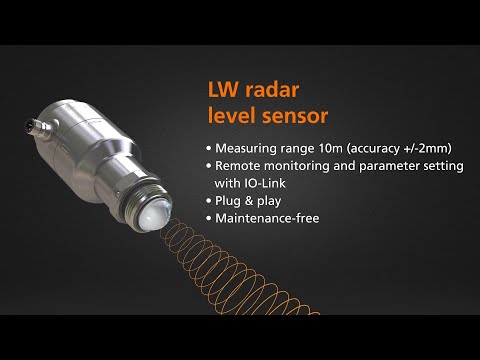Precise & Convenient: Radar Level Sensor with IO-Link