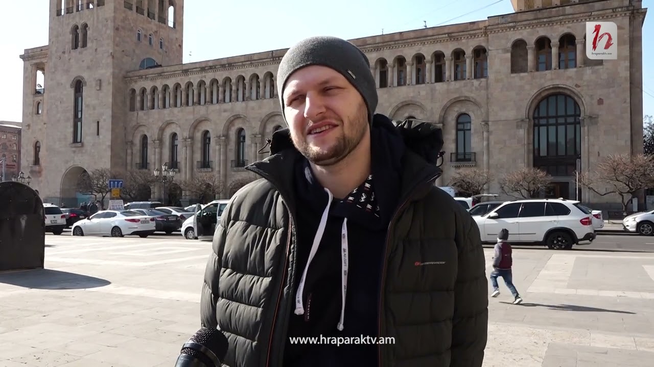 Обожаю Ереван, обожаю розовый туф. հարցում ռուսների և ուկրաինացիների շրջանում