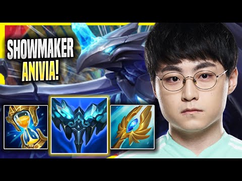 SHOWMAKER IS A MONSTER WITH ANIVIA! - DK ShowMaker Plays Anivia MID vs Ryze! | Season 2022