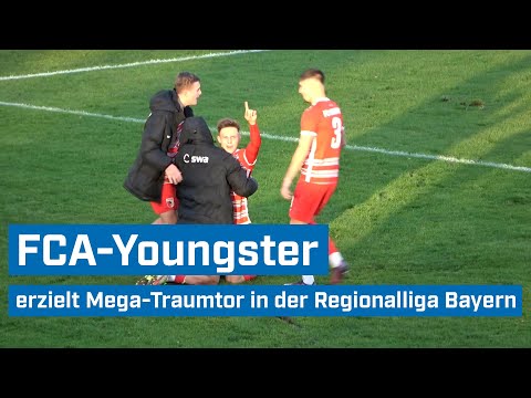 Mega-Traumtor von FCA-Youngster in der Regionalliga