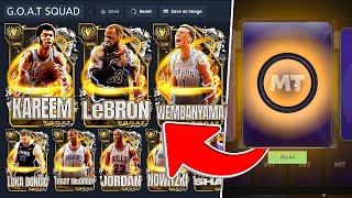 Attempting to *DRAFT* a Full G.O.A.T Lineup