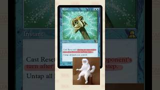 Why is reset conditionally locked to only your opponent's main phase? #MTG #Commander