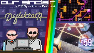 Deflektor is a mind-bending puzzler! Our Sinclair: A ZX Spectrum Podcast 59