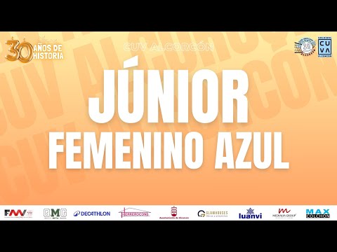CUV ALCORCÓN AZUL - lCHV1995 A (JUNIOR FEMENINO  1ª DIVISIÓN AUT. PREFERENTE)
