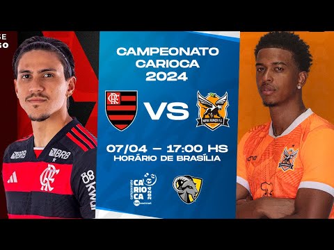 FLAMENGO X NOVA IGUAÇU | CAMPEONATO CARIOCA | FINAL | AO VIVO E COM IMAGENS