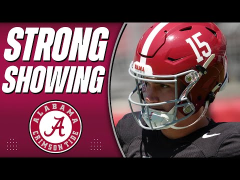 Ty Simpson Just Showed Why Alabama's Offense Can Be LETHAL This Year...