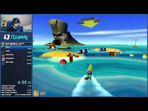 Crash Bandicoot 3: Warped Speedrun - Any% (No Item Glitch) in 47:46 by Riko