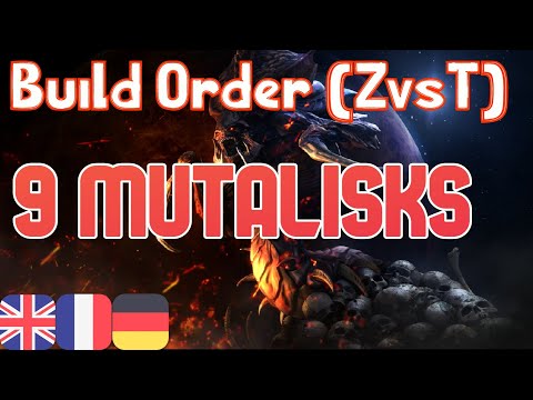 Starcraft Remastered Zerg vs Terran with 9 Mutalisks