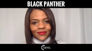 Candace watched all of Black Panther and came away thinking the movie was pro-Trump. Let’s get one thing straight right away: Black Panther was a nuanced argument about the historically complicated issue of race in America. The movie effectively picks apart the flaws in two differing arguments for how Black people should exist in a world that has historically discriminated against them and instead makes a case for a solution that is somewhere in between.




In essence, Candace argued that Killmonger’s line of thought in Black Panther is the same “vengeful, nonsensical, burn-down-your-own-neighborhood” rhetoric that Black Lives Matter has. It’s a reductive and frustrating analysis of the movie: the entire point was to make a complex argument that makes you sympathize with Killmonger and with the Wakandan view. She argued Wakanda thrived because it was “tough on borders” and didn’t let in refugees in, which are both examples of Trump policies, which is not true. For starters, immediately upon becoming king, T’Challah looked to his trusted, intelligent (and overwhelmingly black female) advisors to figure out how to lead. Trump, on the other hand, appointed Jeff Sessions.  

