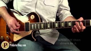 Aerosmith - Walk This Way Guitar Lesson