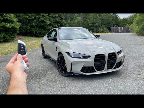 Thumbnail for 2025 BMW M4 Competition xDrive: Start Up, Exhaust, Test Drive, Walkaround, POV and Review by BMW M4