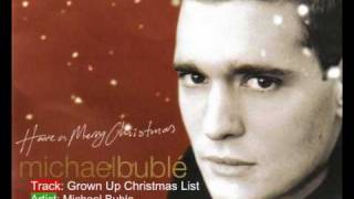 Michael Bublé - Grown Up Christmas List.