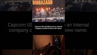 How did Resident evil come to get its iconic name?