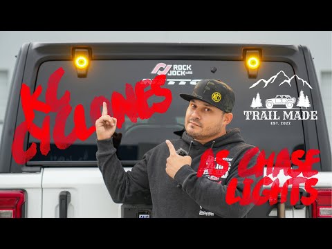 KC Cyclones as Chase Lights - Jeep Wrangler JL