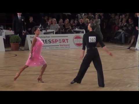 Austrian Open 2012 - World Open LAT - solo Rumba - Andrey Kiselev & Anastasia Balaeva