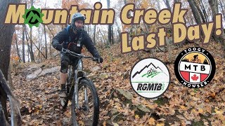 Mountain Creek Bike Park - Last Day MTB for 2018 - DH Mountain Biking