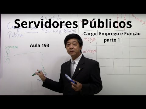 Administrative Law - Public Servants - Position, Employment and Function - I Class 193 - Eduardo ...