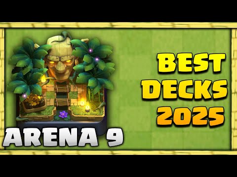 Best Arena 9 Deck (Jungle Arena Deck) in Clash Royale | Best Clash Royale Arena 9 DECKS tips 2025