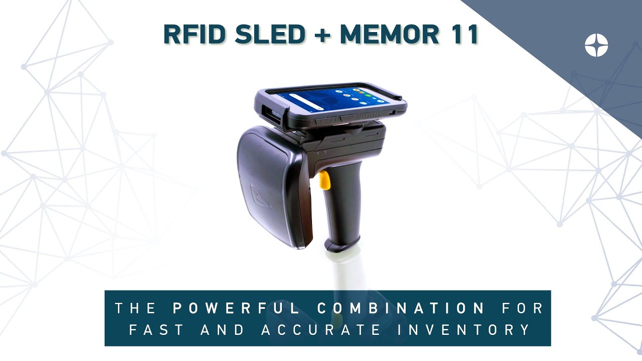 תוסף אקדח עם סורק RFID למסופון Memor 11