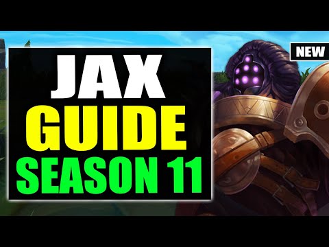 HOW TO PLAY JAX TOP SEASON 11 | Jax Gameplay Guide S11 (Best Build, Runes, Playstyle)
