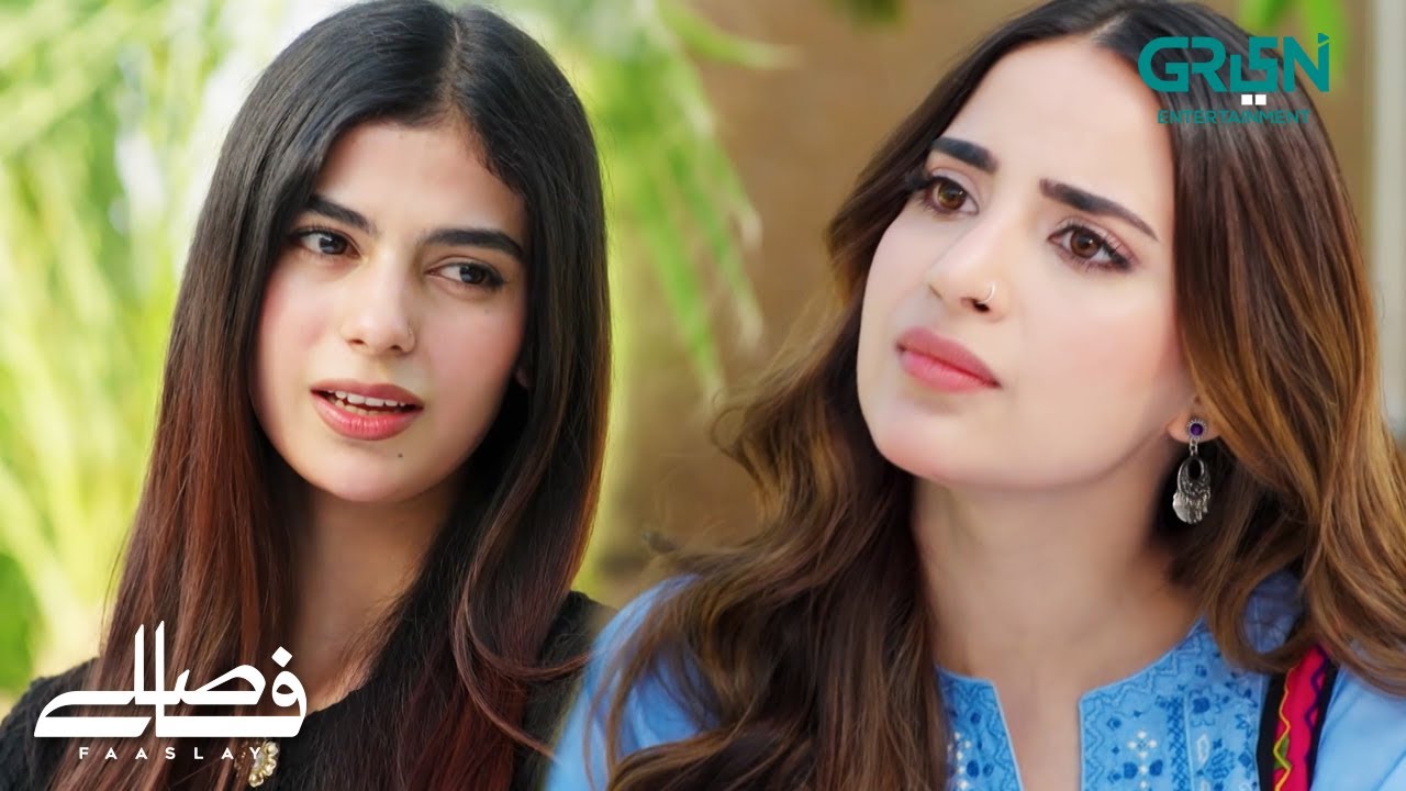 Tumhara Hone Wala Shohar Tumhara Intezar Kar Raha Hai | Faaslay | Ali Ansari - Saboor Aly | Green TV