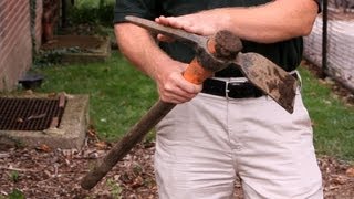 How to Loosen Soil with a Mattock | Lawn &amp; Garden Care