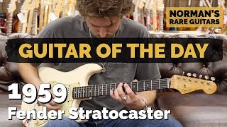 Video thumbnail for Guitar of the Day: 1959 Fender Stratocaster | Norman's Rare Guitars by Normans Rare Guitars