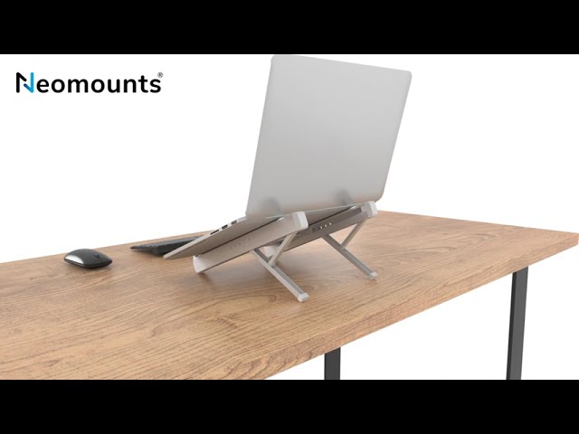 Video teaser for Neomounts NSLS010 foldable laptop stand