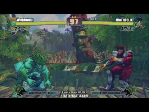 House of Cicada SF4 Tournament - WB1 - Vicktheslik (BI) vs Whargoul (BL)