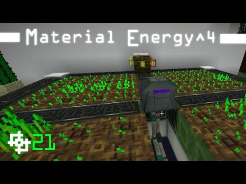 Minecraft : Material Energy^4 : 21 : "Quests and Ender Farming"