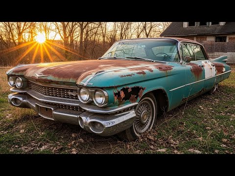 Thumbnail for 1959 Cadillac Coupe de Ville Full Restoration - Abandoned Classic American Car Brought Back to Life by Coupe