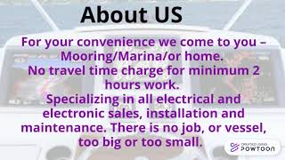 Marine Electrician in Auckland