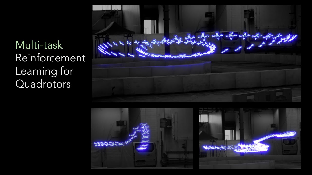 Multi-Task Reinforcement Learning for Quadrotors