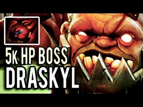 5k HP Pudge Boss by Draskyl 7.05 Dota 2