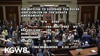 House passes bill avoiding shutdown before midterms
