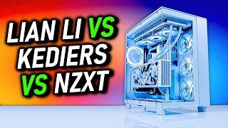 KEDIERS vs NZXT vs LIAN LI PC Cases