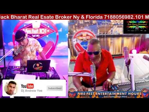 Mahendra Ramkellawan and Dj Andrew Yee (dancing)